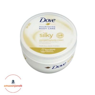 کرم مرطوب کننده Dove مدل Silky حجم 300 میل