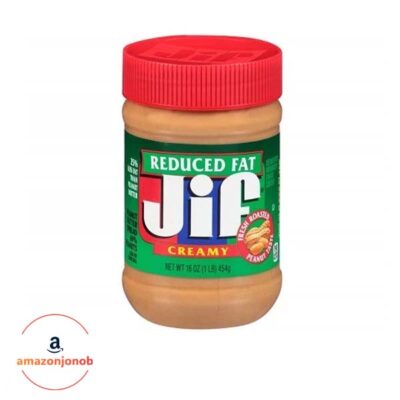 کره بادام زمینی کم چرب جیف Jif مدل CREAMY REDUCED FAT