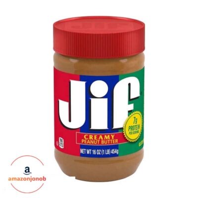 کره بادام زمینی جیف jif مدل creamy