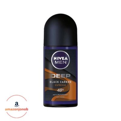 مام رول ضد تعریق مردانه نیوا Deep Black Carbon Espresso