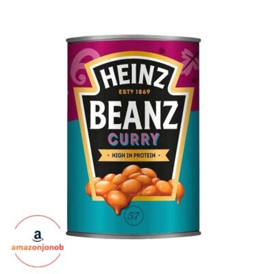 کنسرو لوبیا هاینز با طعم ادویه جات HEINZ وزن 415 گرم