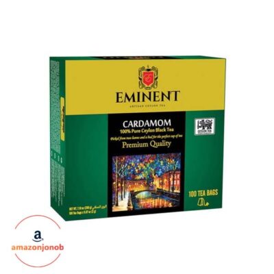 چای کیسه ای EMINENT هل دار مدل (100 عددی ) مدل Cardamom