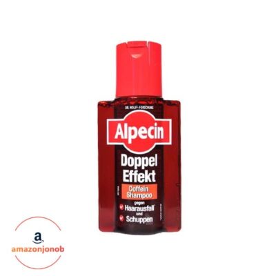 شامپو ضد شوره و تقویت کننده آلپسین (Alpecin) مدل Double Effect Caffeine حجم 200 میلی لیتر (اورجینال)