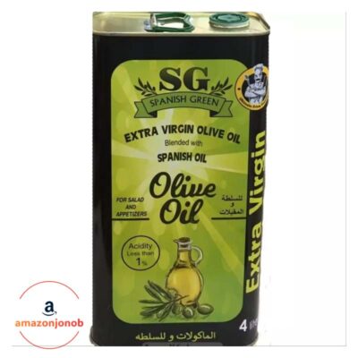 روغن زیتون اس جی SPANISH GREEN فرابکر 4 لیتری (اورجینال)